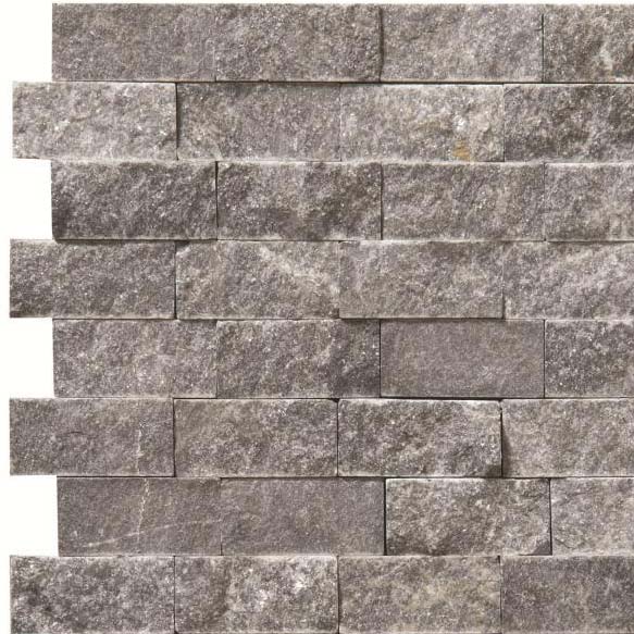 Original Style Negra Splitface Mosaic, tile detail