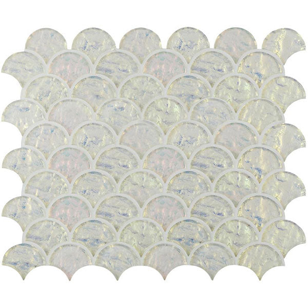 Original Style Pearl Scale Clear Mosaic 25.6 x 29.6cm
