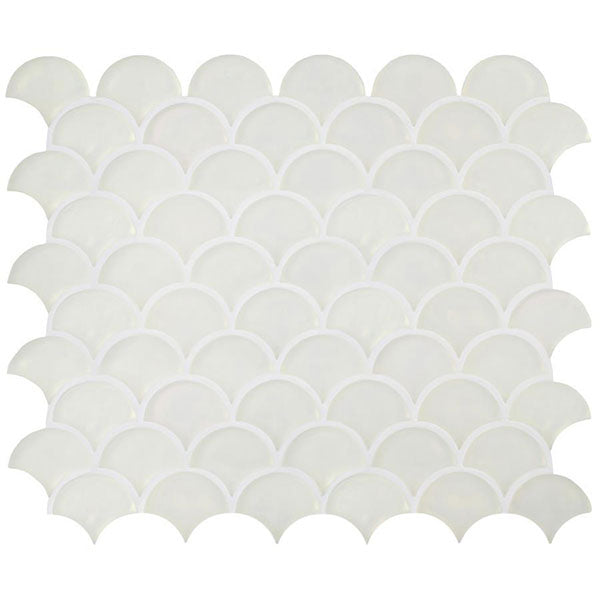 Original Style Pearl Scale Frosted Mosaic 25.6 x 29.6cm