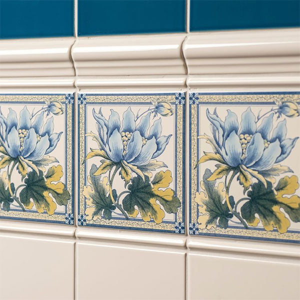 Original Style Peony Single Decor Tile