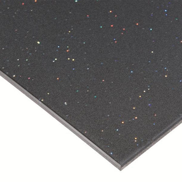 Original Style Perse Sparkle Splashback & Upstand, corner