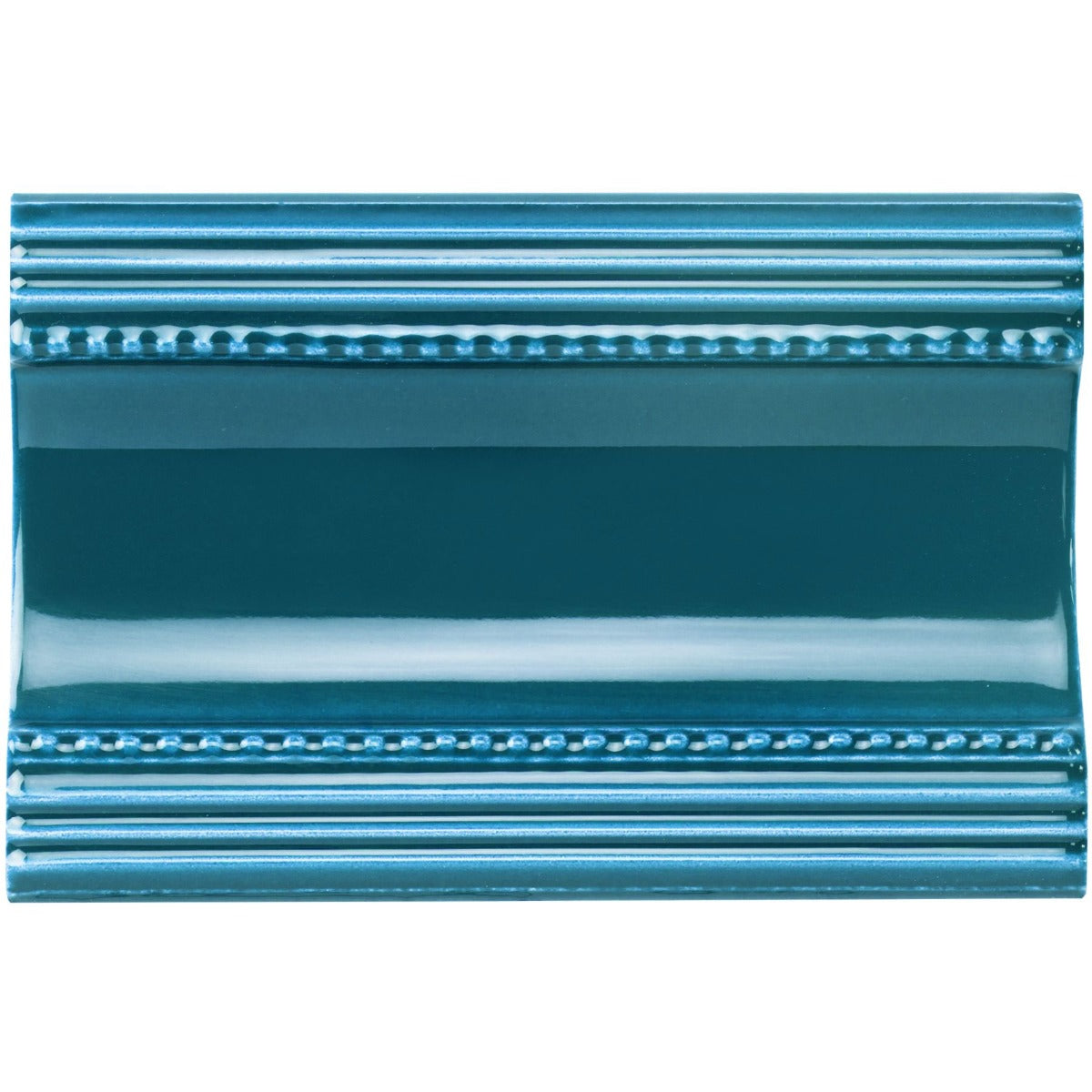 Original Style Plain Cornice Baroque Blue Border