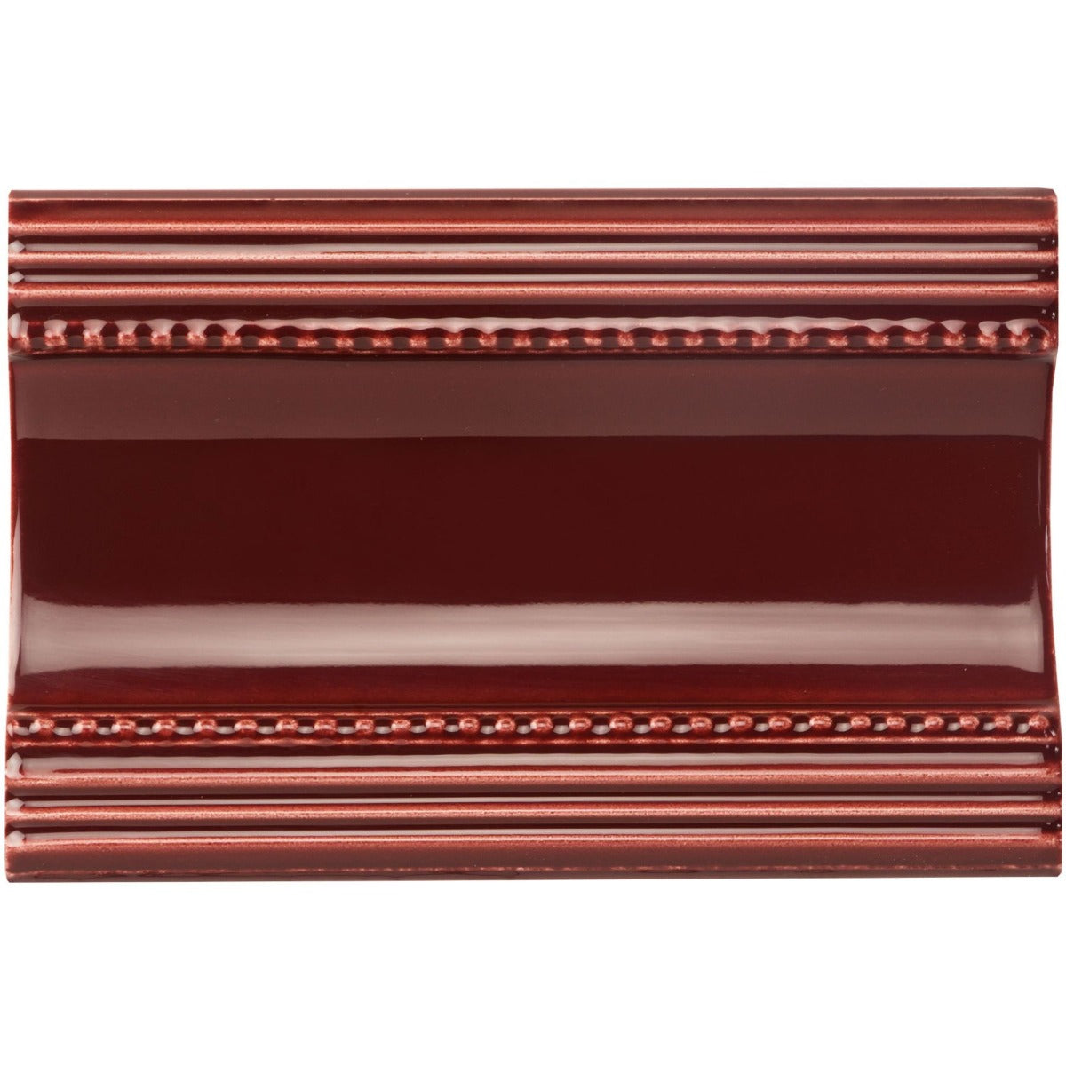 Original Style Plain Cornice Burgundy Border