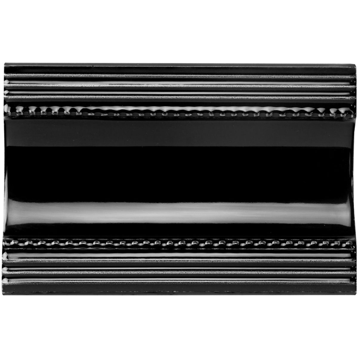 Original Style Plain Cornice Jet Black Border