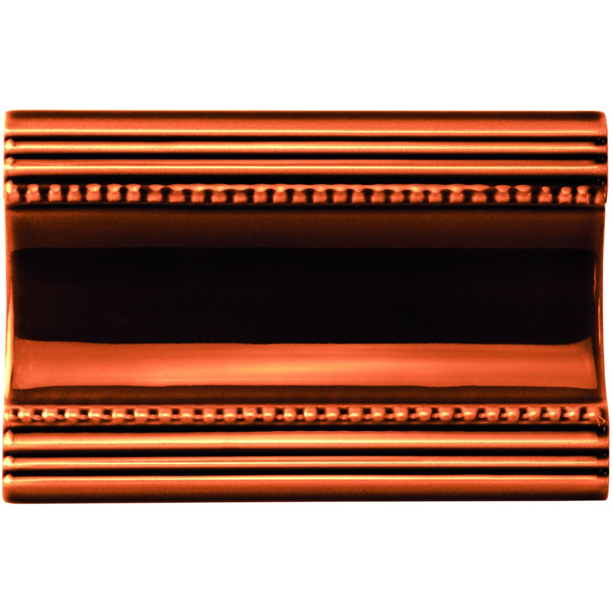 Original Style Plain Cornice Teapot Brown Border