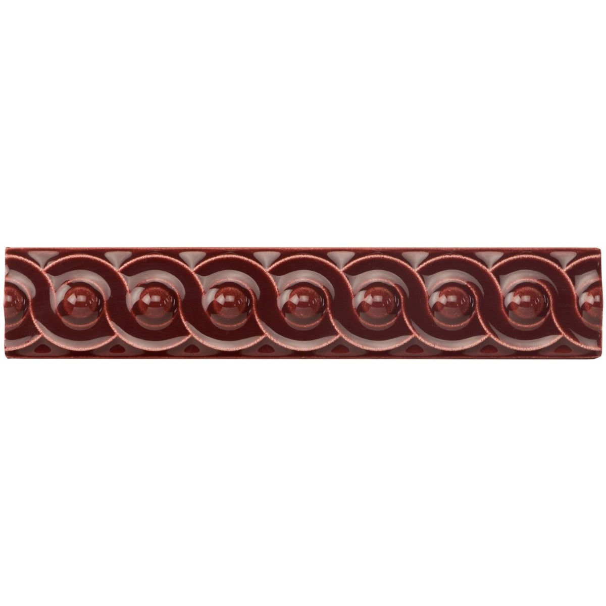Original Style Scroll Burgundy Border