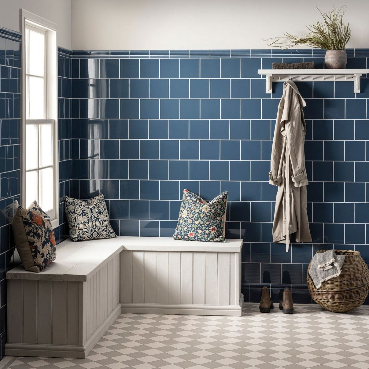 Original Style Sigma Ascot Blue Borders