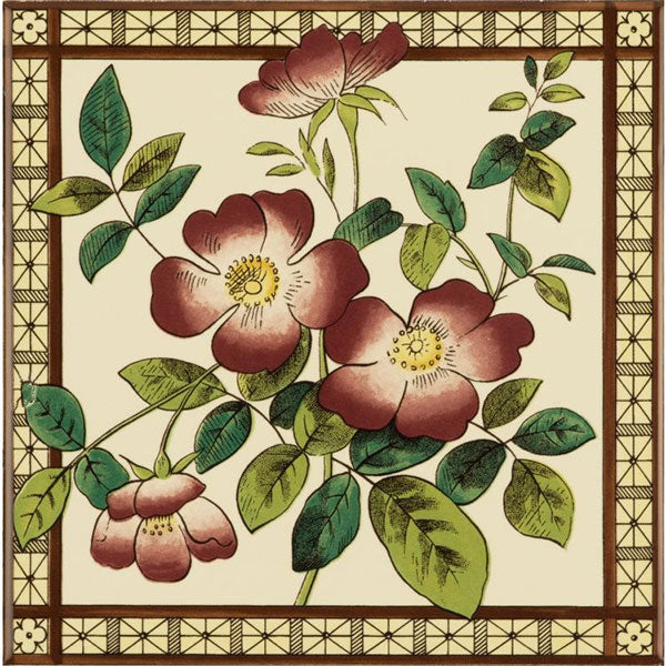 Original Style Sweetbriar Single Decor Tile