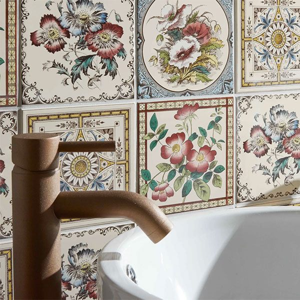 Original Style mixed Victorian tiles