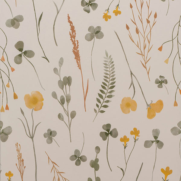 Original Style Wildflower Gold Tile (detail)