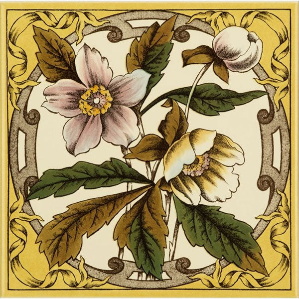 Original Style Windflower Single Decor Tile