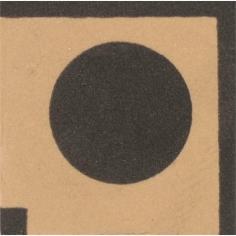 Original Style Melbourne Corner Motif Black Spot on Buff