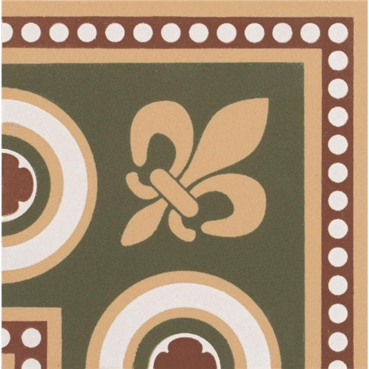 Original Style Telford Corner Motif Green
