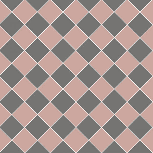 Original Style Dorchester Pattern - Carnation Pink and Revival Grey