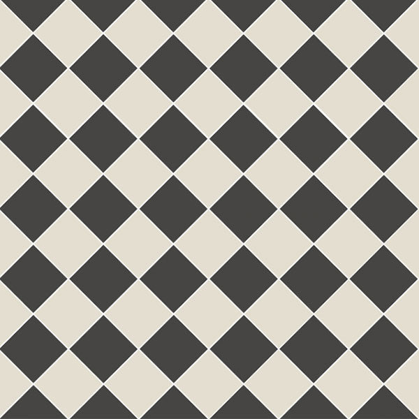 Original Style Dorchester Pattern - Black and Dover White