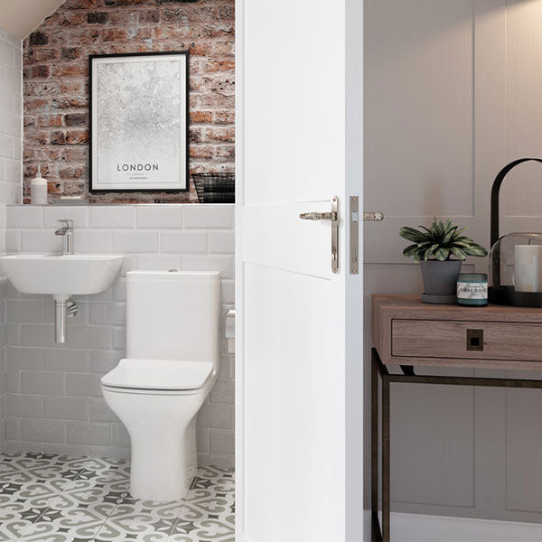 Tabo Disa C/C Fully Shrouded WC & Slim Soft Close Seat