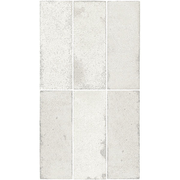 Porcelanosa Brick Vetri White Tile 33.3 x 59.2cm