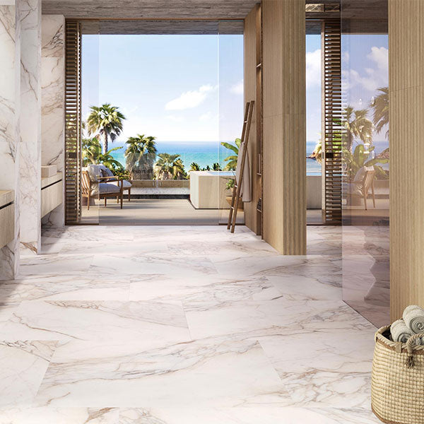 Porcelanosa Calacatta Antico Polished tiles