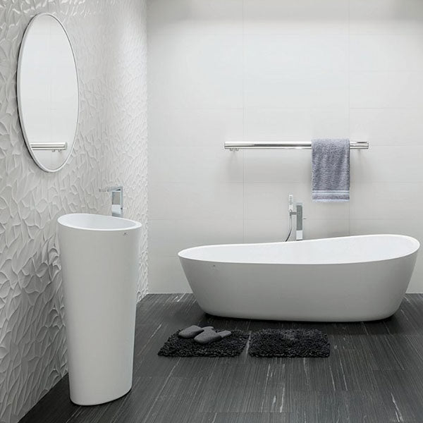 Porcelanosa China Blanco setting