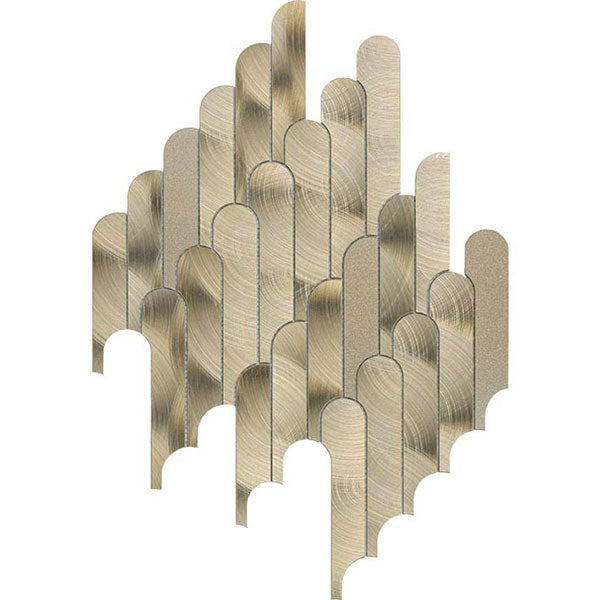 Porcelanosa Digit Gold Mosaic 24.7 x 27.7cm