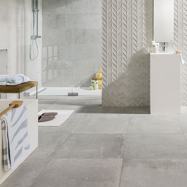 Porcelanosa Dover Acero tiles