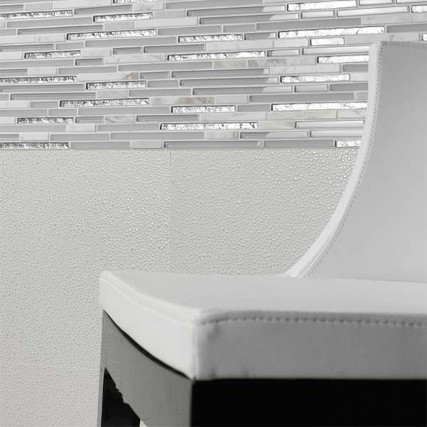 Porcelanosa Eternity Mini Strip White setting