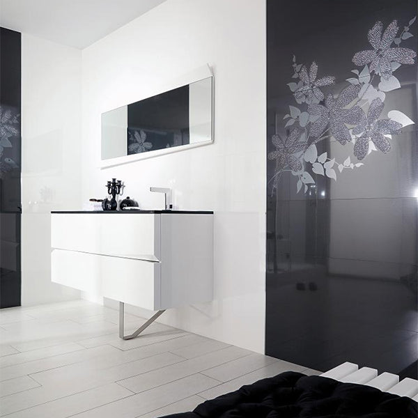 Porcelanosa Glass Blanco setting