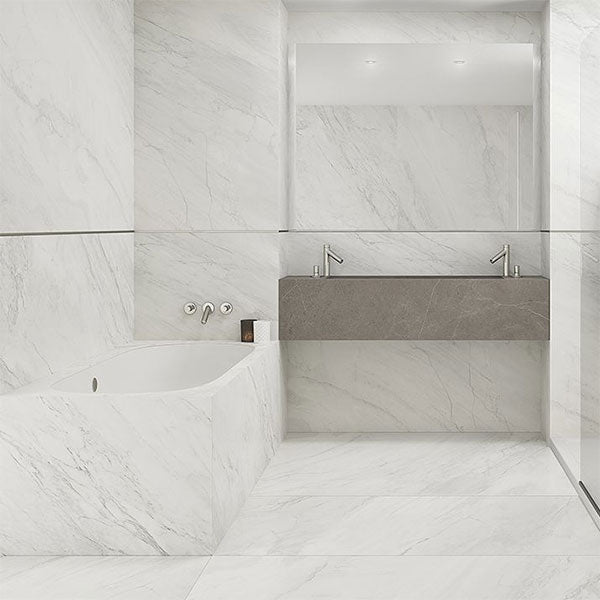 Porcelanosa Glem White tiles