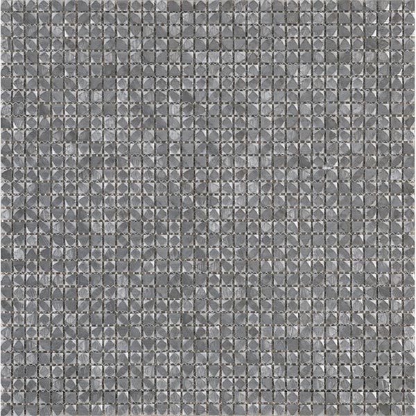 Porcelanosa Gravity Aluminium Cubic Metal Mosaic 30.5 x 30.5cm