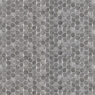 Porcelanosa Gravity Aluminium Hexagon Metal setting