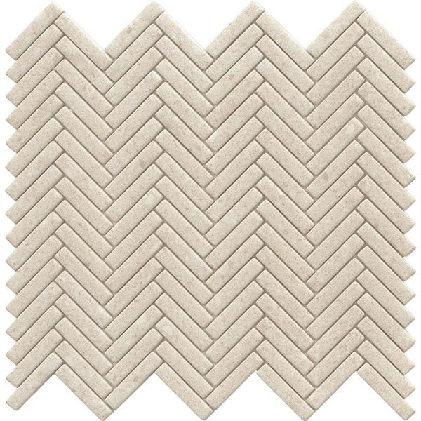 Porcelanosa Herringbone Durango Bone 26 x 28cm