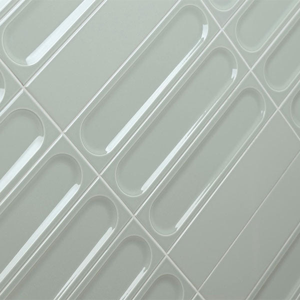 Porcelanosa Kent Sea Gloss Tiles (with decor tiles)