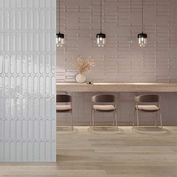 Porcelanosa Kent Warm Gloss Tiles (with matching decors)