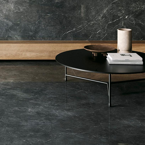 Porcelanosa Nero Velluto Polished PV6 Tiles
