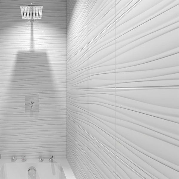 Porcelanosa Oxo Line Blanco tiles