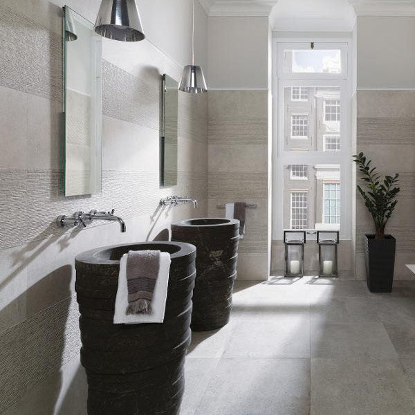 Porcelanosa Park Acero (setting)