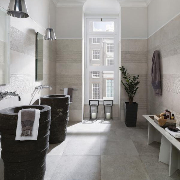 Porcelanosa Park Gris setting