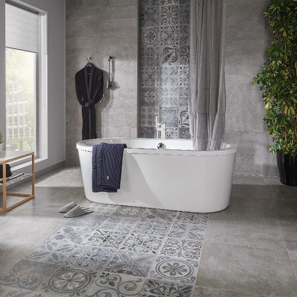 Porcelanosa Rodano Silver Tiles