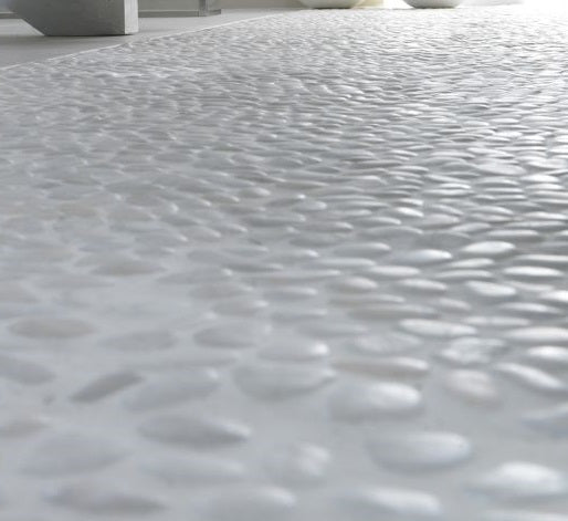 Porcelanosa Paradise Baia Stone Blanco setting