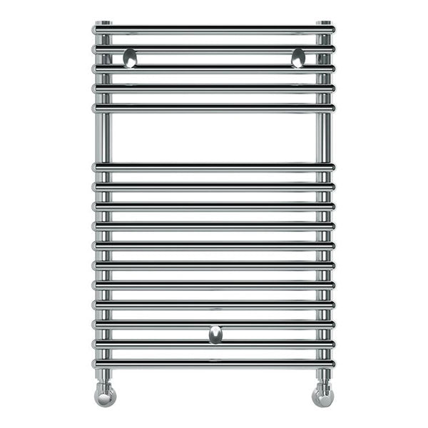 Tabo Compostela Round Chrome Ladder Radiator 500 x 730 x 50mm