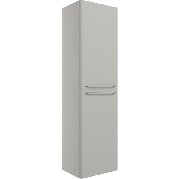 Tabo Florence Grey Gloss Wall Hung Tall Unit 454mm