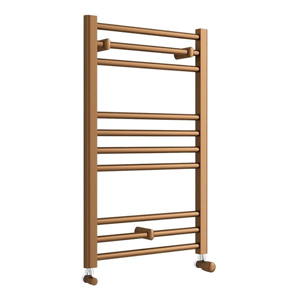 Tabo Forma Straight Brushed Bronze Ladder Radiator 500 x 800 x 30mm