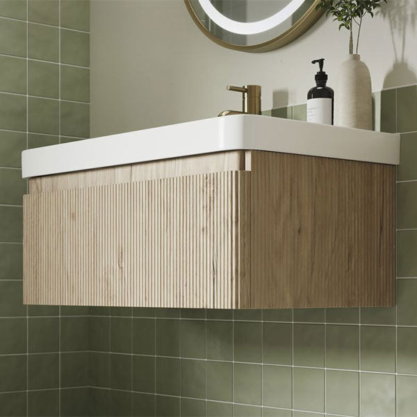 Tabo Qubi Wall Hung 1 Drawer Basin Unit & Basin 805mm