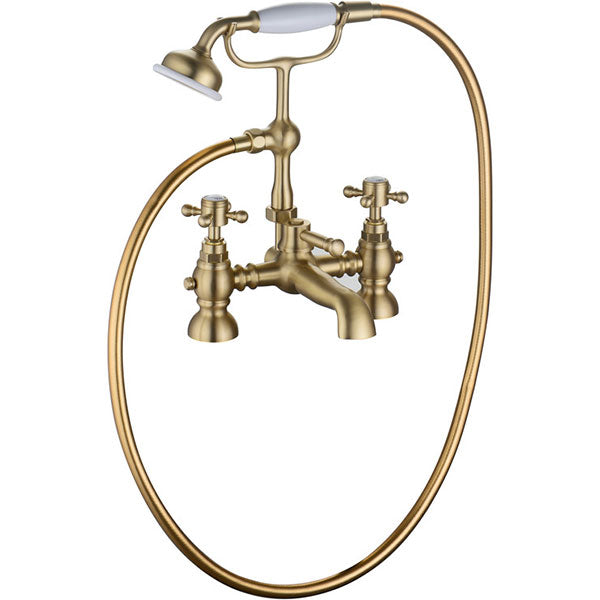 Tabo Stratford Brushed Brass Bath Shower Mixer Tap