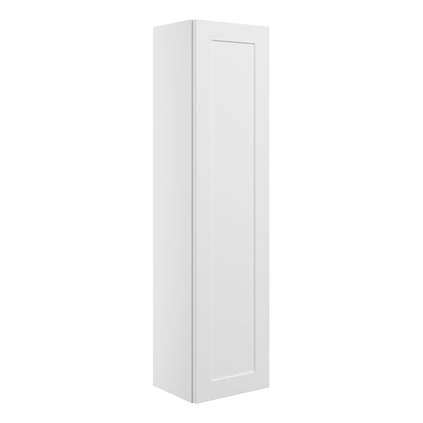 Tabo Treviso Matt White Wall Hung Tall Unit 350mm