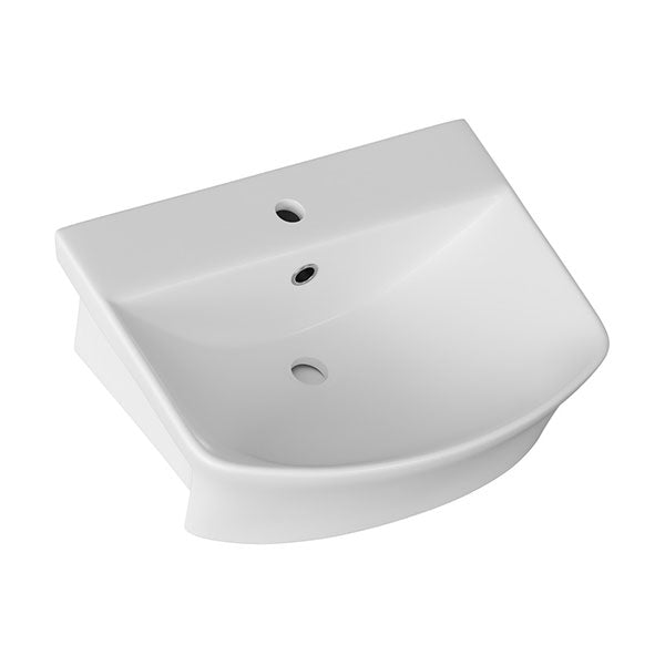 Tate 1TH Semi Recessed Basin 500 x 400mm