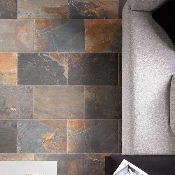 Unicom Starker Natural Slate Multicolour tiles