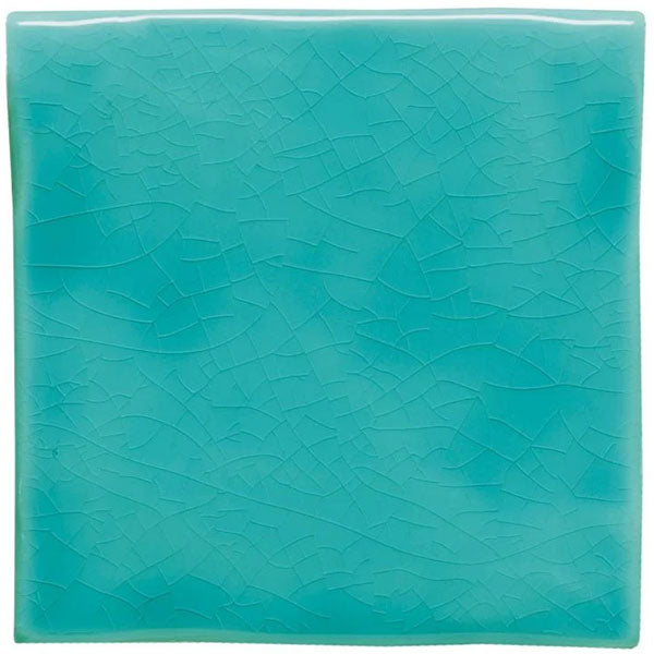 Winchester Classic Marine Blue Field Tile (crazed finish) 12.7 x 12.7cm
