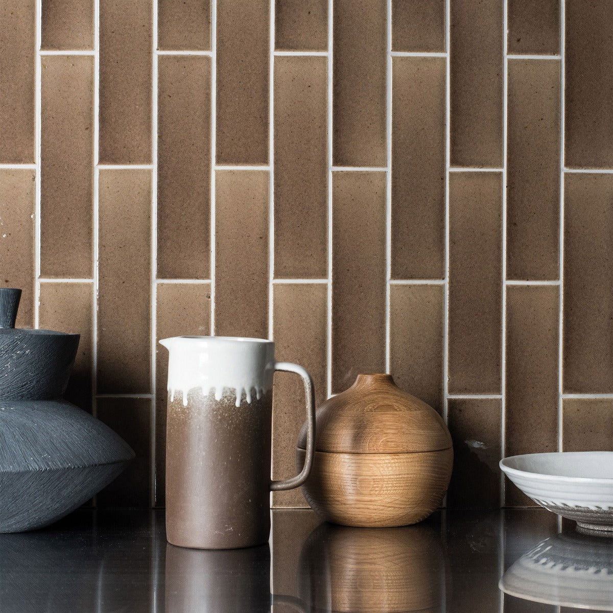 Winchester Elements Quarry Brick Tiles 24 x 6cm