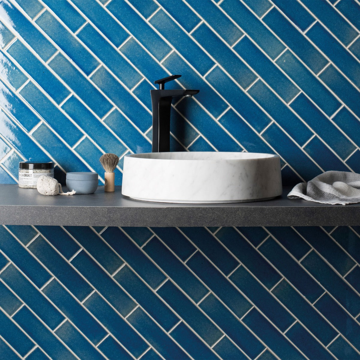 Winchester Elements Rockpool Brick Tiles 24 x 6cm